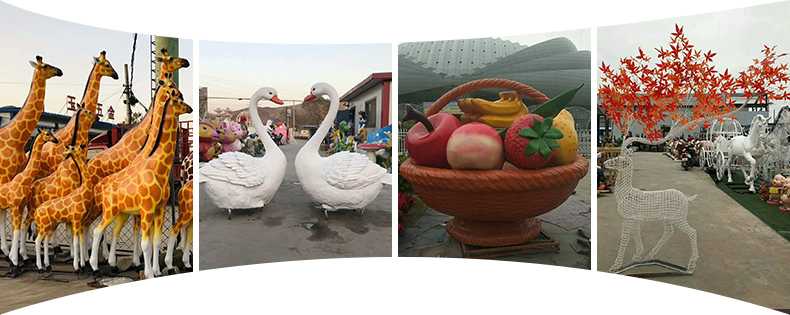 仿真景觀擺件，卡通景觀雕塑