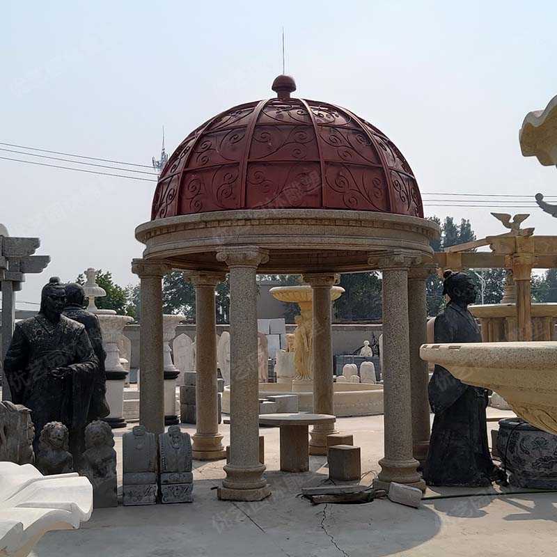 景觀涼亭雕塑，景觀雕塑定制