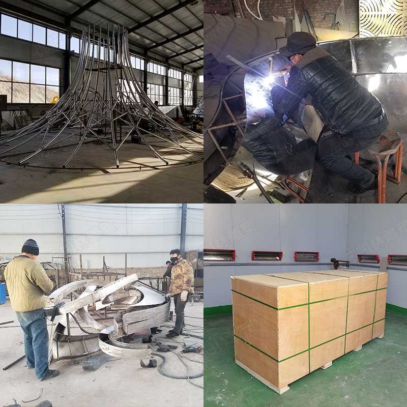 不銹鋼雕塑廠家，景觀雕塑定制